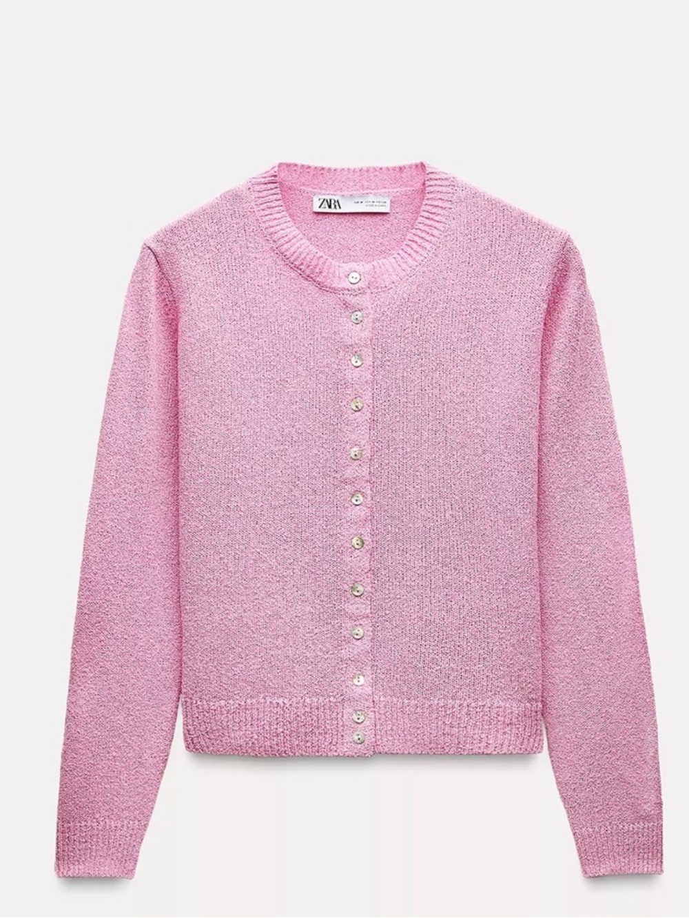Zara Pink Cardigan - like new, worn just once